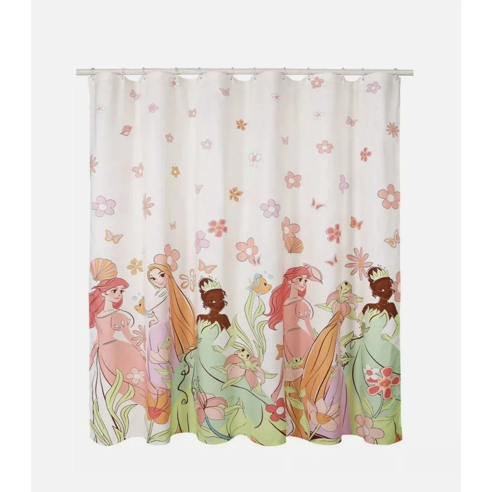 Disney Princess Fabric Shower Curtain 70